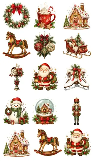 Diseño DTF Navidad Dulce
