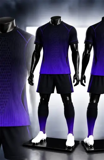 Uniforme deportivo sublimado Panal Morado