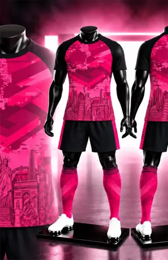 Uniforme deportivo sublimado Skyline Rosa