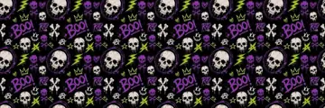 Patrón sublimado por metro Boo Rad