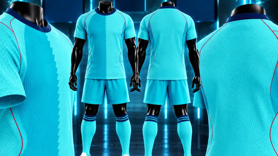 Uniforme deportivo turquesa
