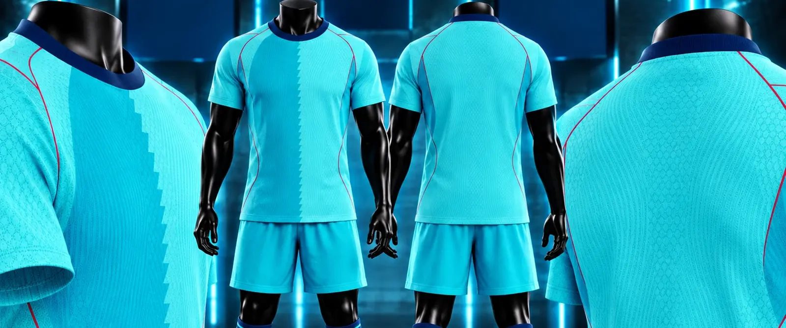 Uniforme deportivo turquesa