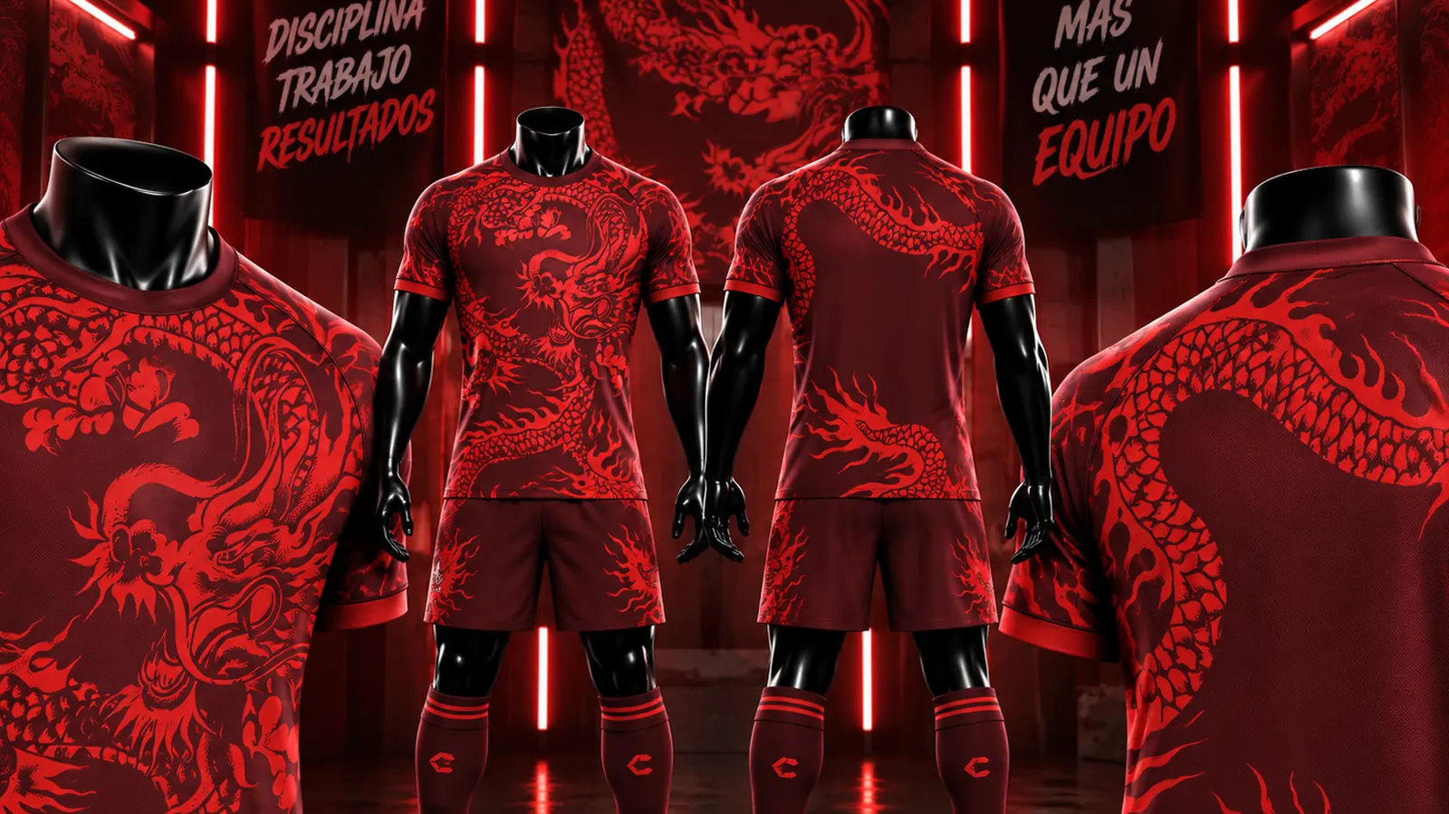 Desarrollo textil personalizado con estampado sublimado de gran detalle